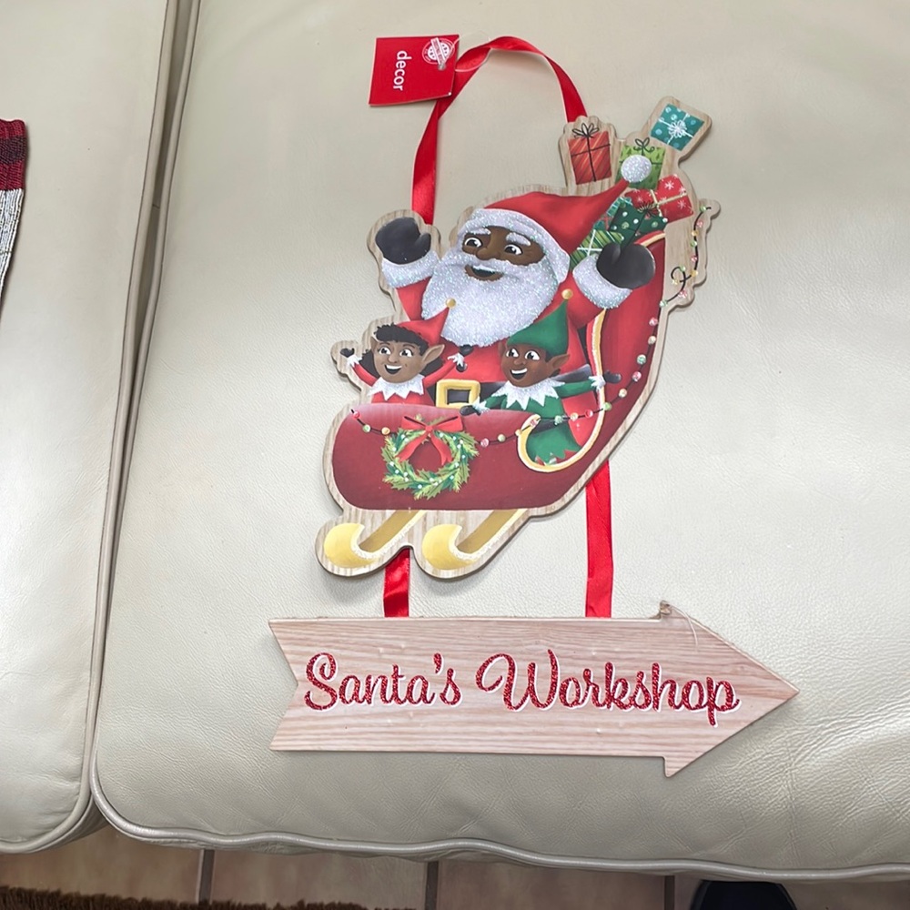 Christmas decor hanger